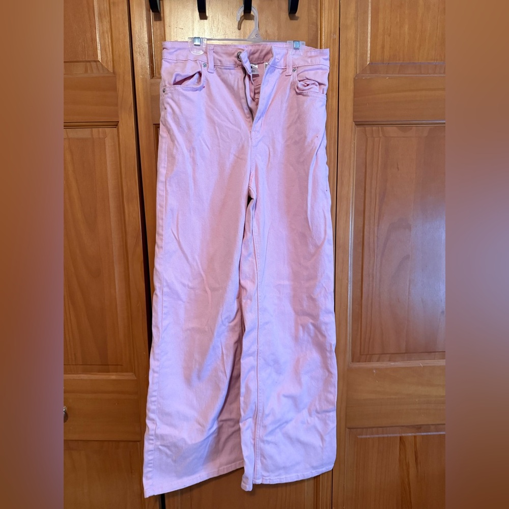 H&M Pink High Rise Women Jeans